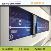 移动滑轨屏